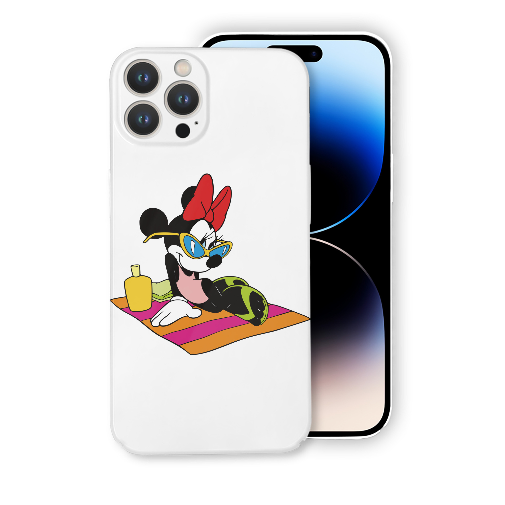 （画像用） ミッキーマウス Mickey Mouse 【iPhone 14シリーズ対応】ハードケース